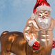 Illustration for article titled This Santa-Centaur Christmas Decoration will Haunt your Nightmares